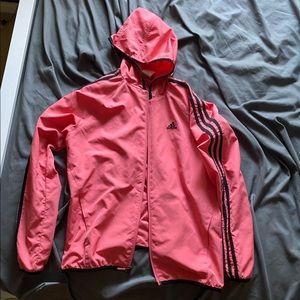 Adidas zip up windbreaker